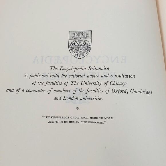 1959 Edition Encyclopedia Britannica Vtg HC Volume 3 BALTIM to BRAIL Educational - Picture 6 of 13